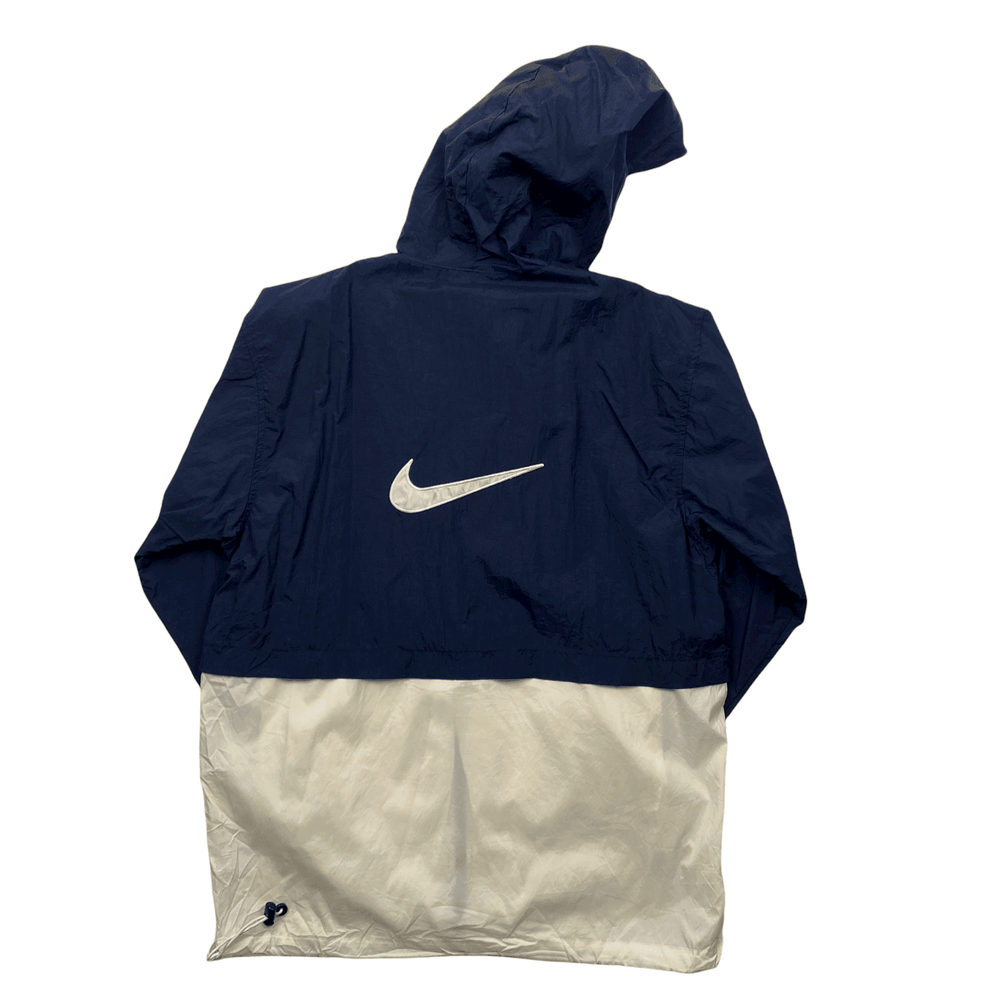 Blue white 2024 nike windbreaker