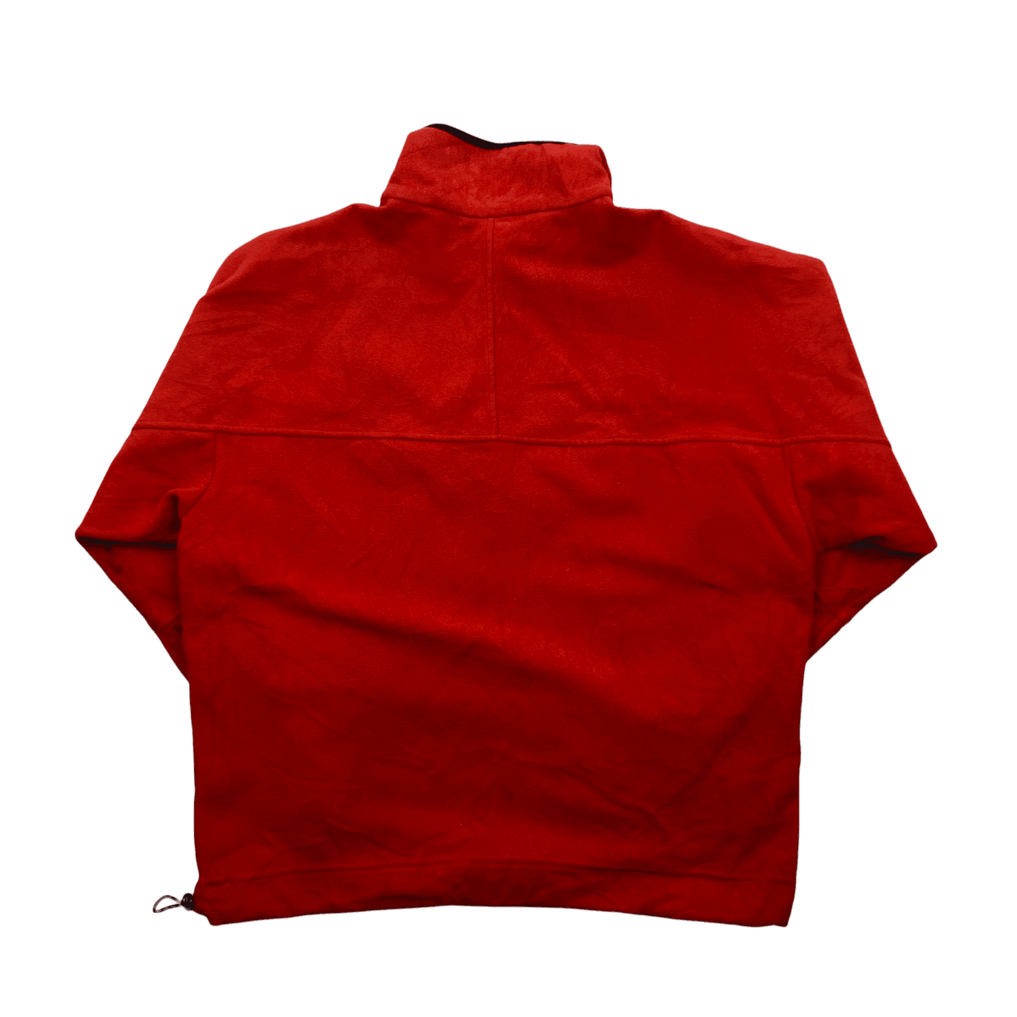 Vintage 90s Orange Nike ACG Spell Out Quarter Zip Fleece Large