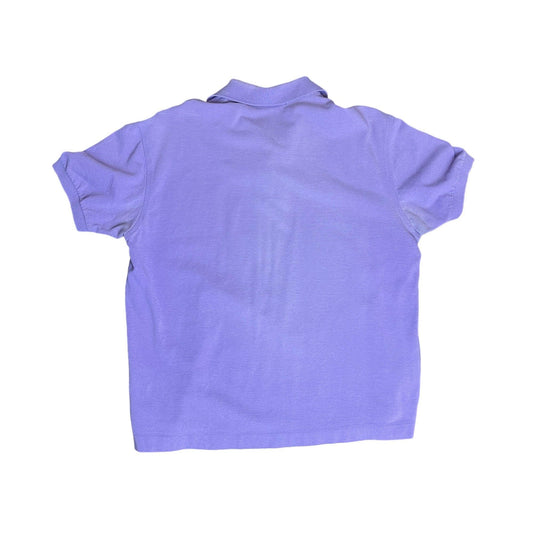 Vintage 90s Purple Burberry Polo Shirt - Medium - The Streetwear Studio