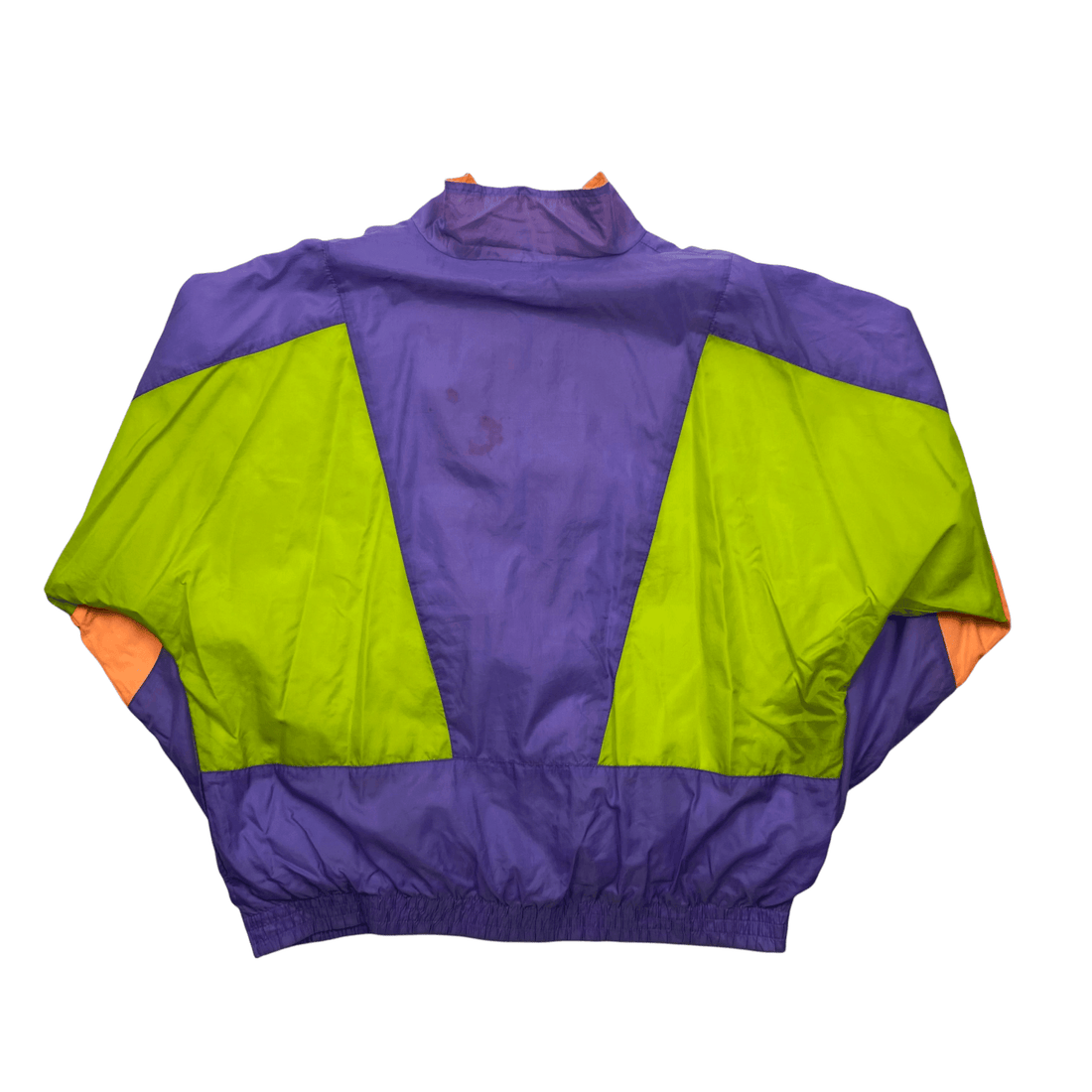 Vintage 90s Purple + Green Nike Waterproof Windbreaker Jacket - Medium - The Streetwear Studio
