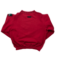 Vintage 90s Red Adidas Equipment Spell-Out Sweatshirt - Small - The Streetwear Studio