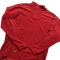 Vintage 90s Red Arc'Teryx Quarter Zip Fleece - Medium - The Streetwear Studio