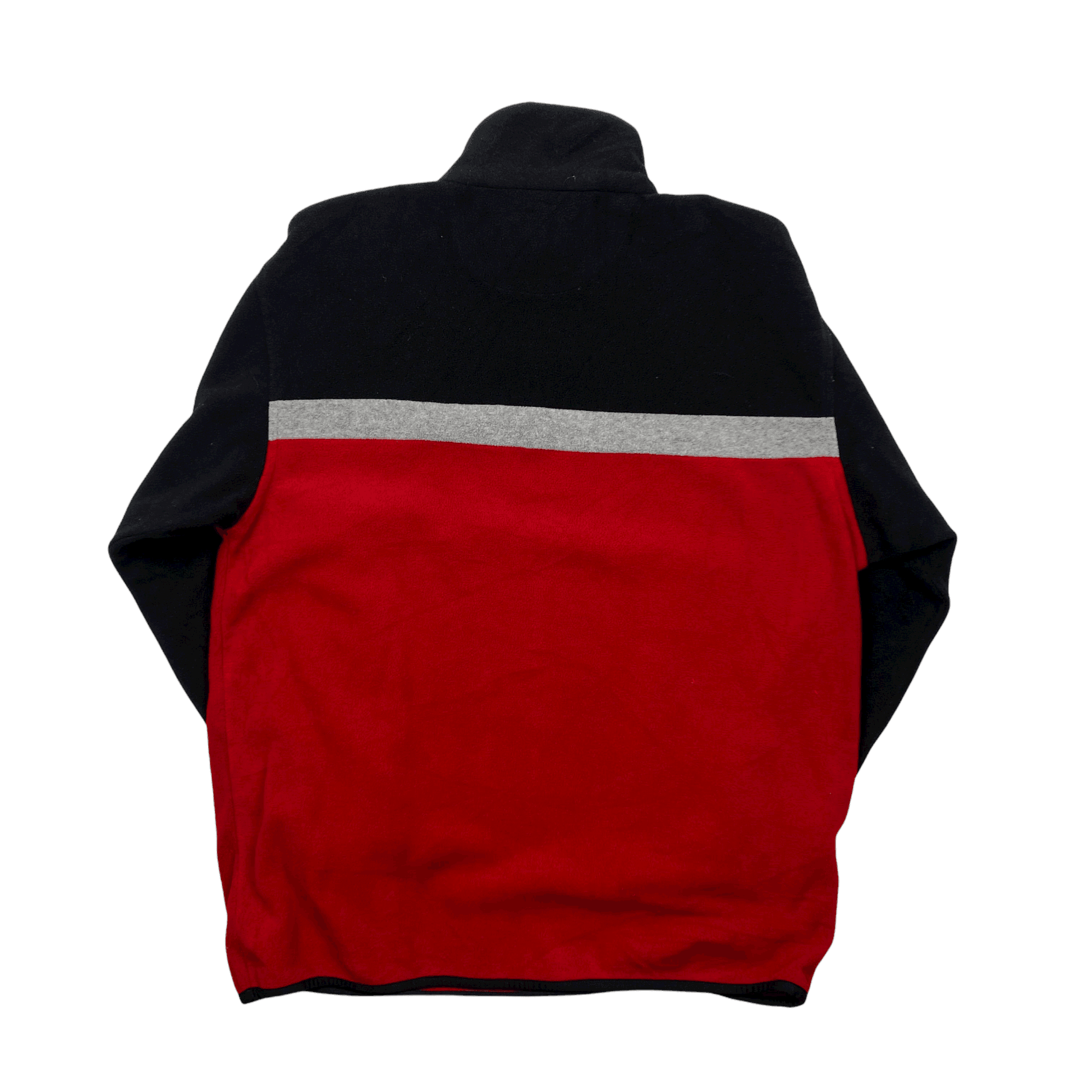Vintage 90s Red Ralph Lauren Polo Sport Quarter Zip Fleece - Large