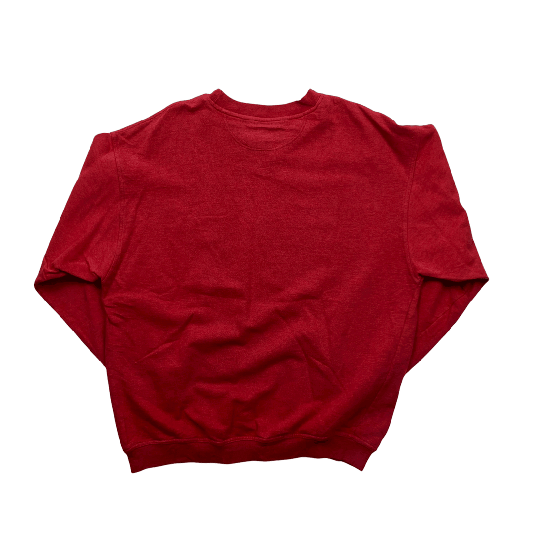 Vintage 90s Red/ Burgundy Adidas Sweatshirt - Medium - The Streetwear Studio