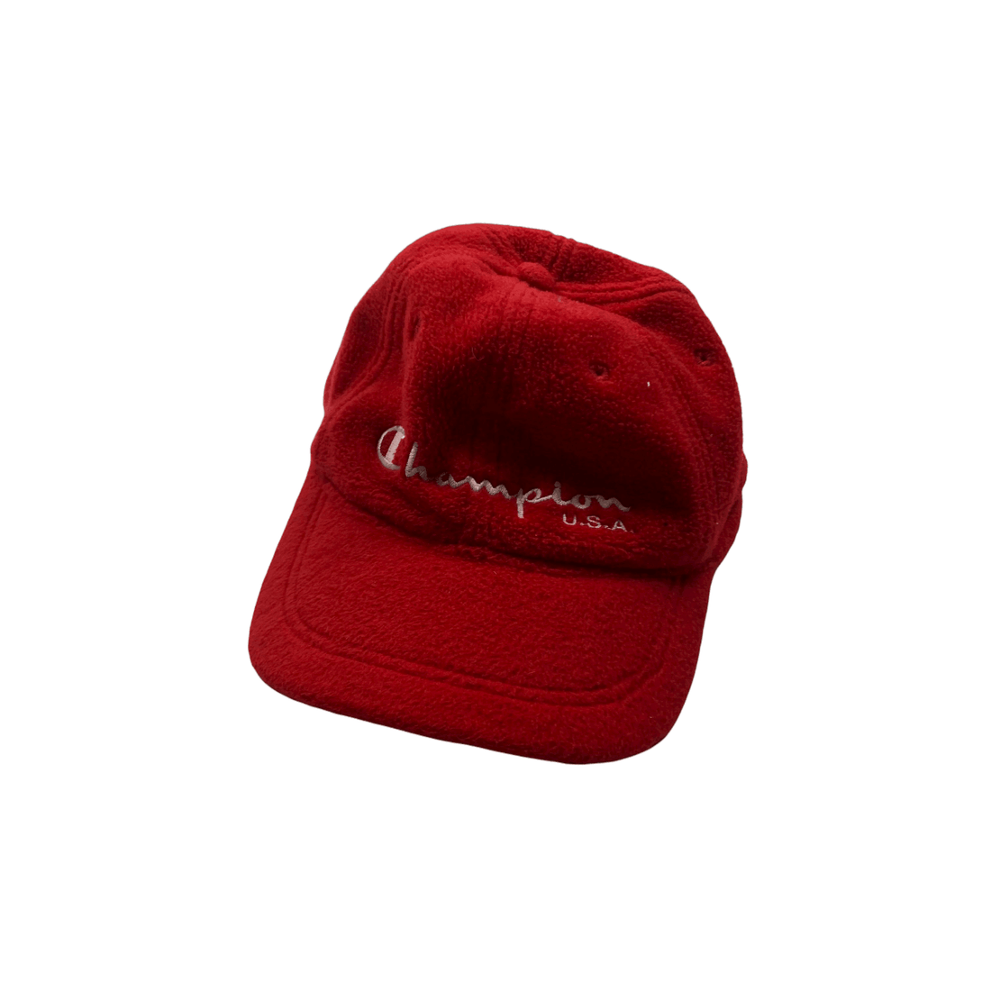 Vintage 90s Red Champion Cap - The Streetwear Studio