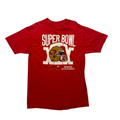 Vintage 90s Red NFL San Francisco 49ers Spell-Out Tee - Large - The Streetwear Studio