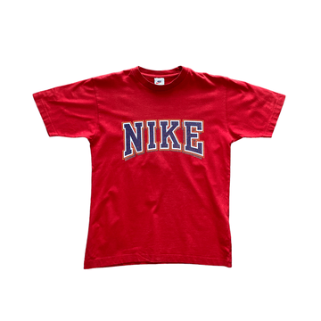 Vintage 90s Red Nike Tee - Recommended Size - Small - The Streetwear Studio