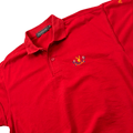 Vintage 90s Red Playboy Polo Shirt - Extra Large - The Streetwear Studio