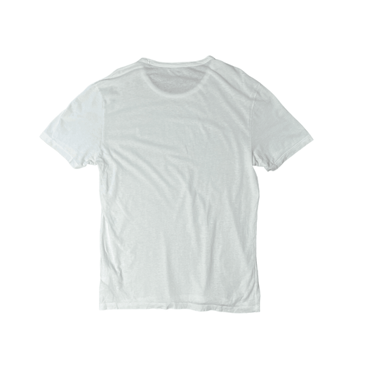 Vintage 90s White Gucci Spell-Out Tee - Small - The Streetwear Studio