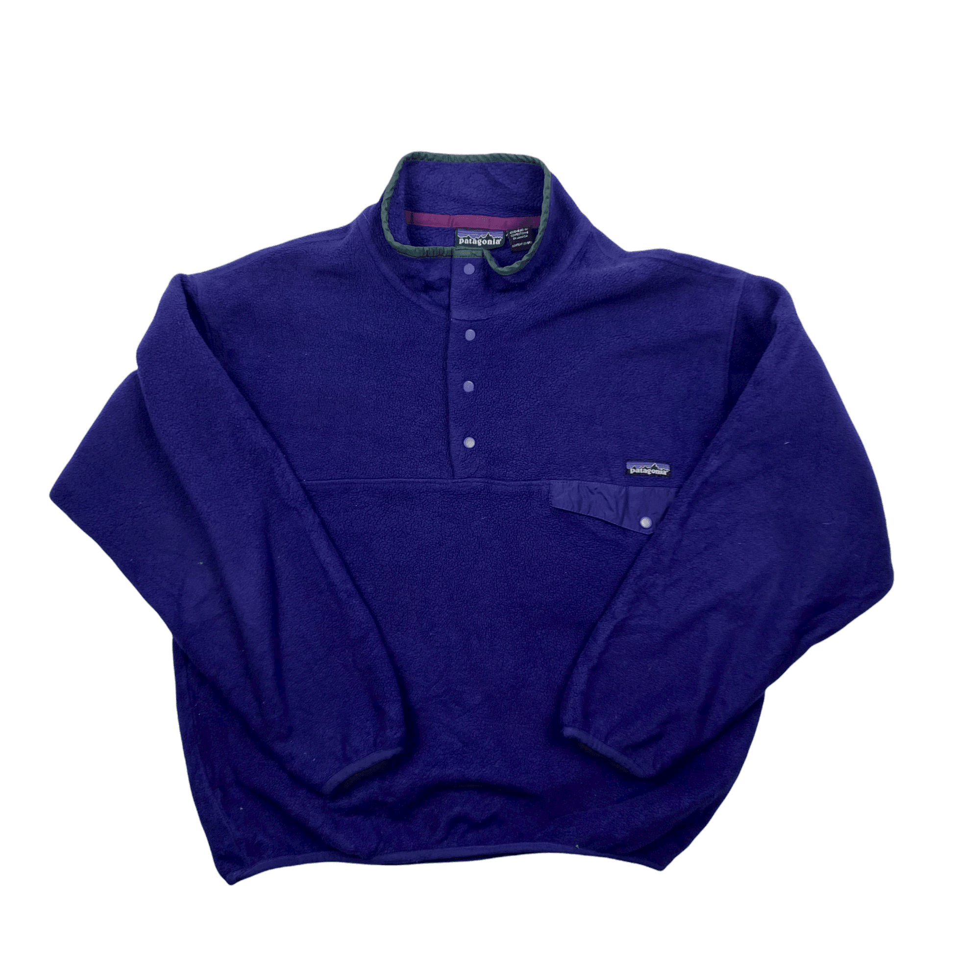 Purple patagonia clearance fleece