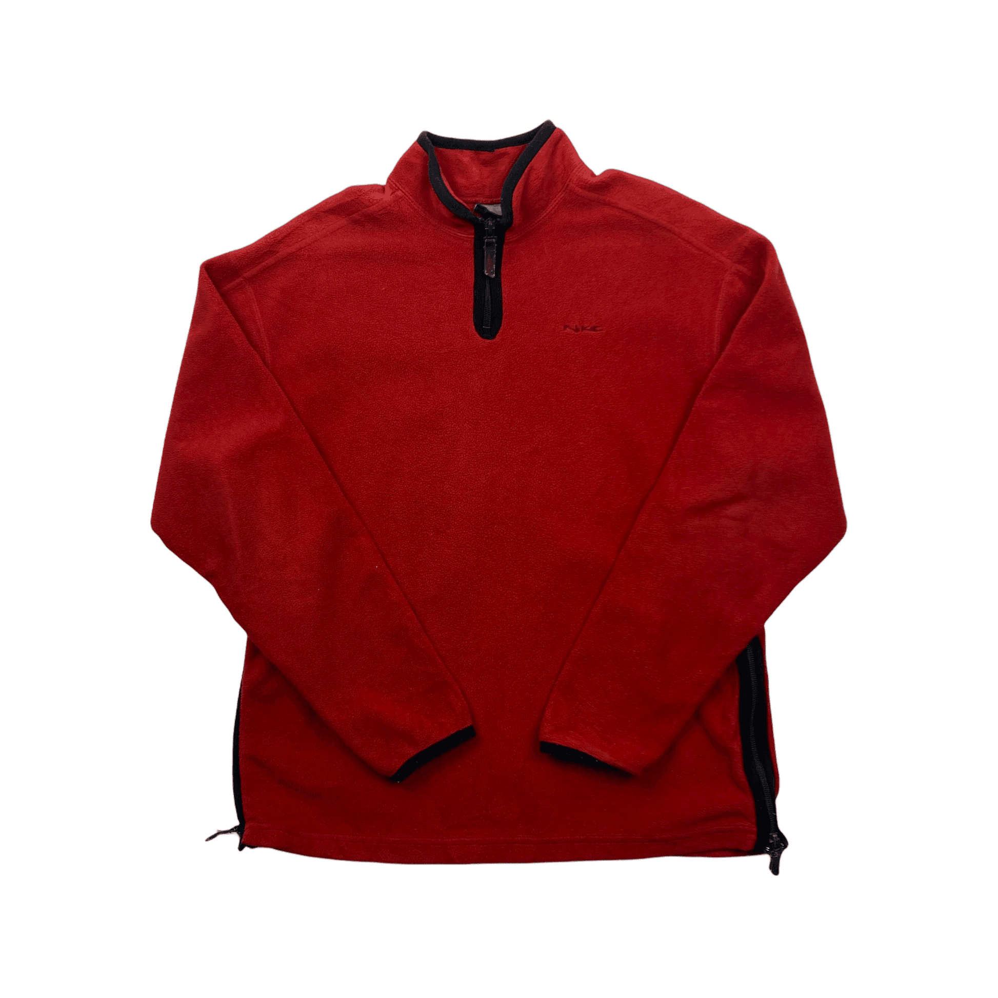 Nike quarter zip red hotsell