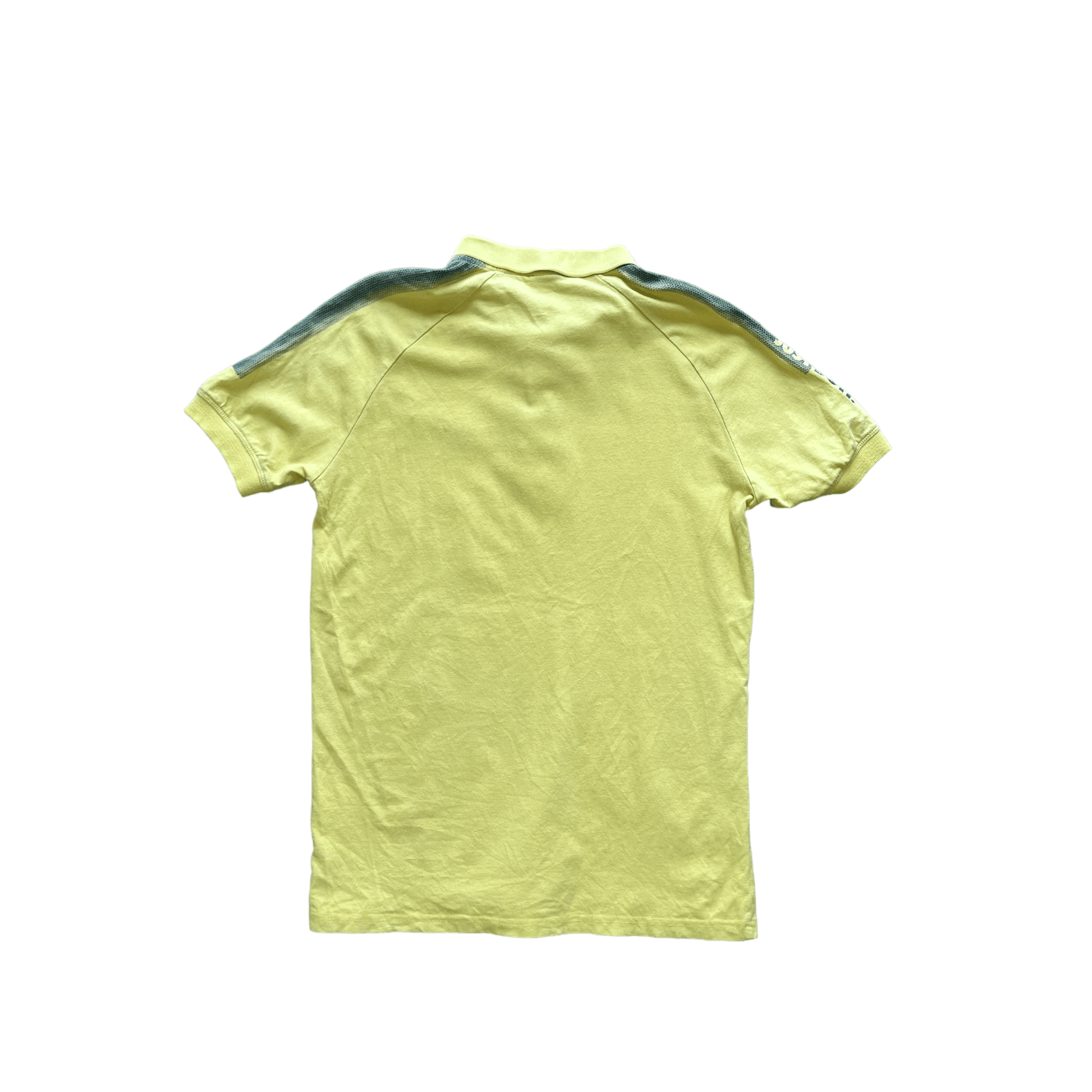 Vintage 90s Yellow Nike Polo Shirt - Small - The Streetwear Studio