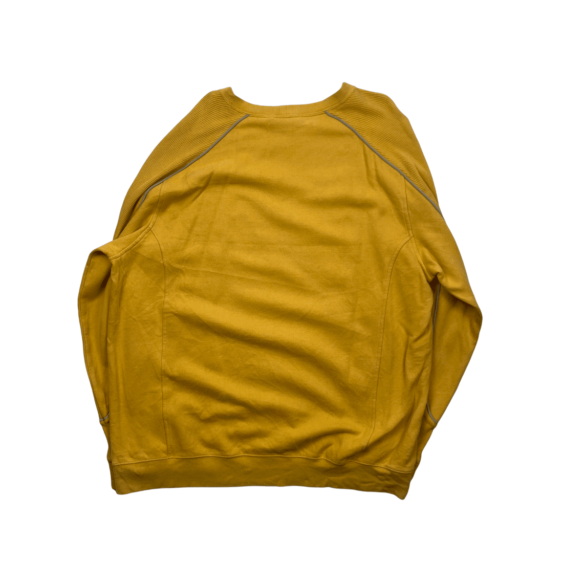 Vintage 90s Yellow Nike Sweatshirt - Extra Large - The Streetwear Studio
