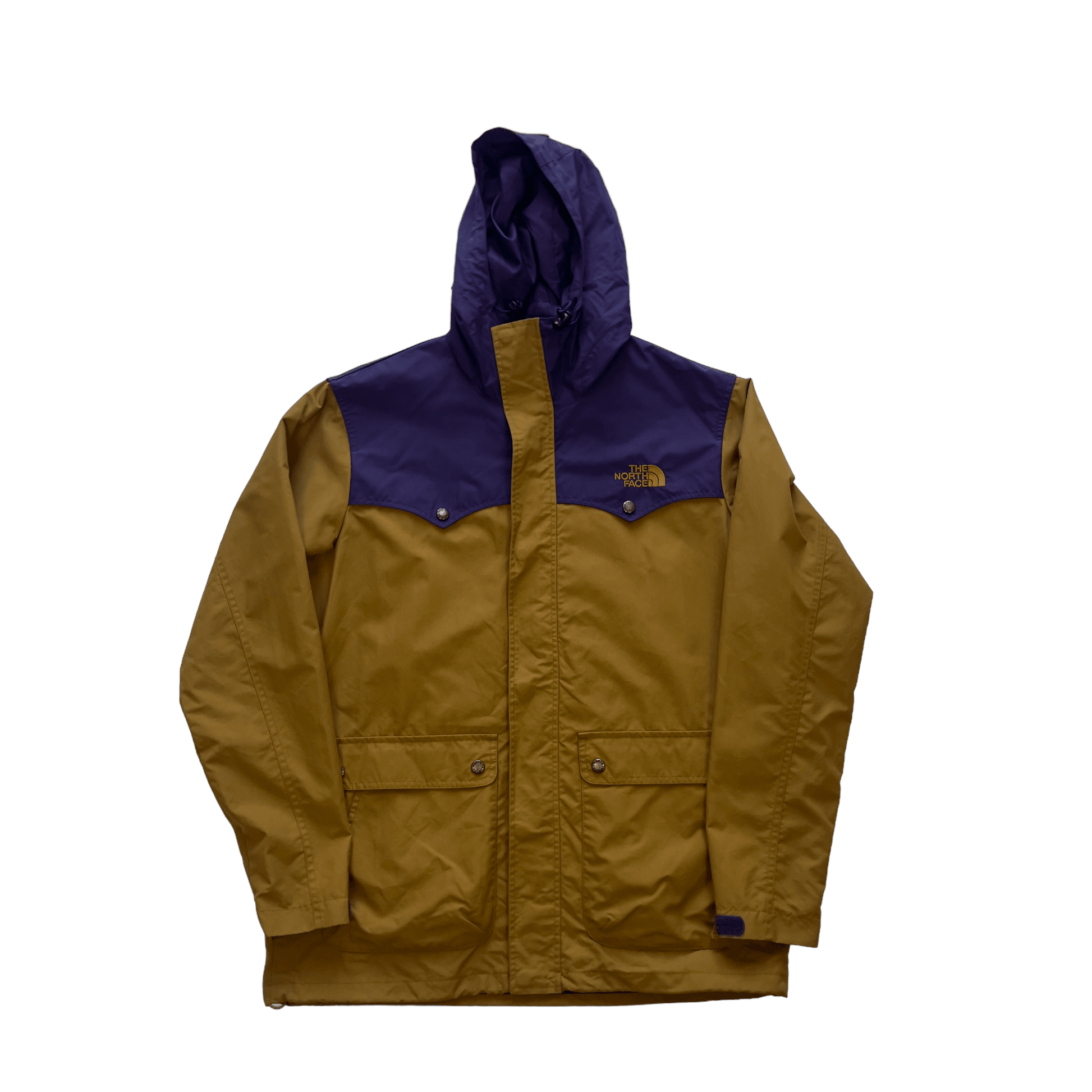 Vintage Beige + Purple The North Face (TNF) Jacket - Large - The Streetwear Studio