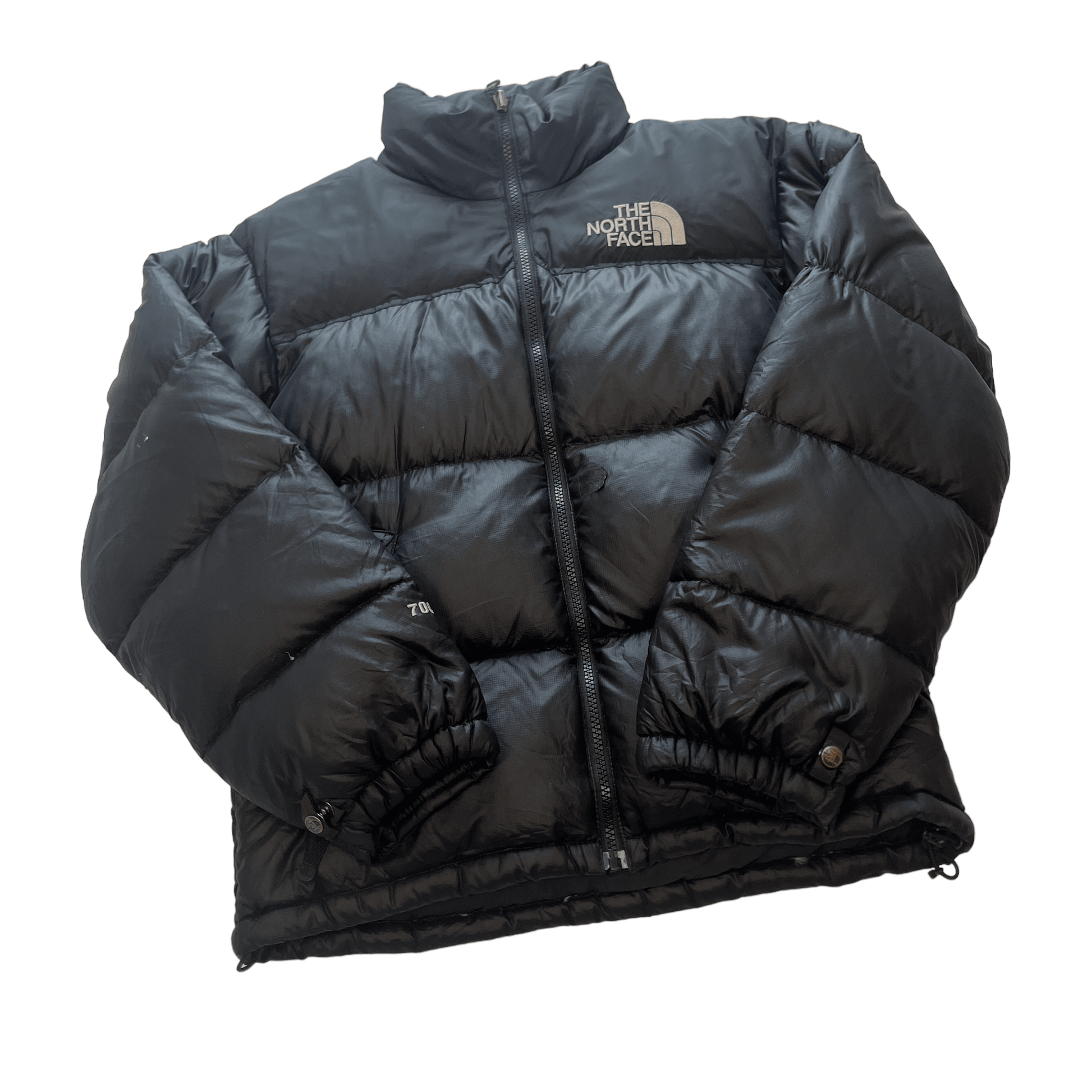 Vintage Black The North Face (TNF) Puffer Coat - Small - The Streetwear Studio