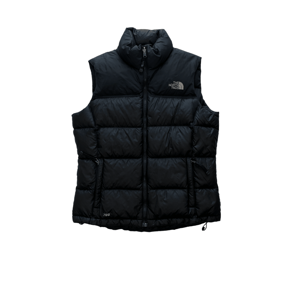 Vintage Black The North Face (TNF) Puffer Gilet - Small - The Streetwear Studio