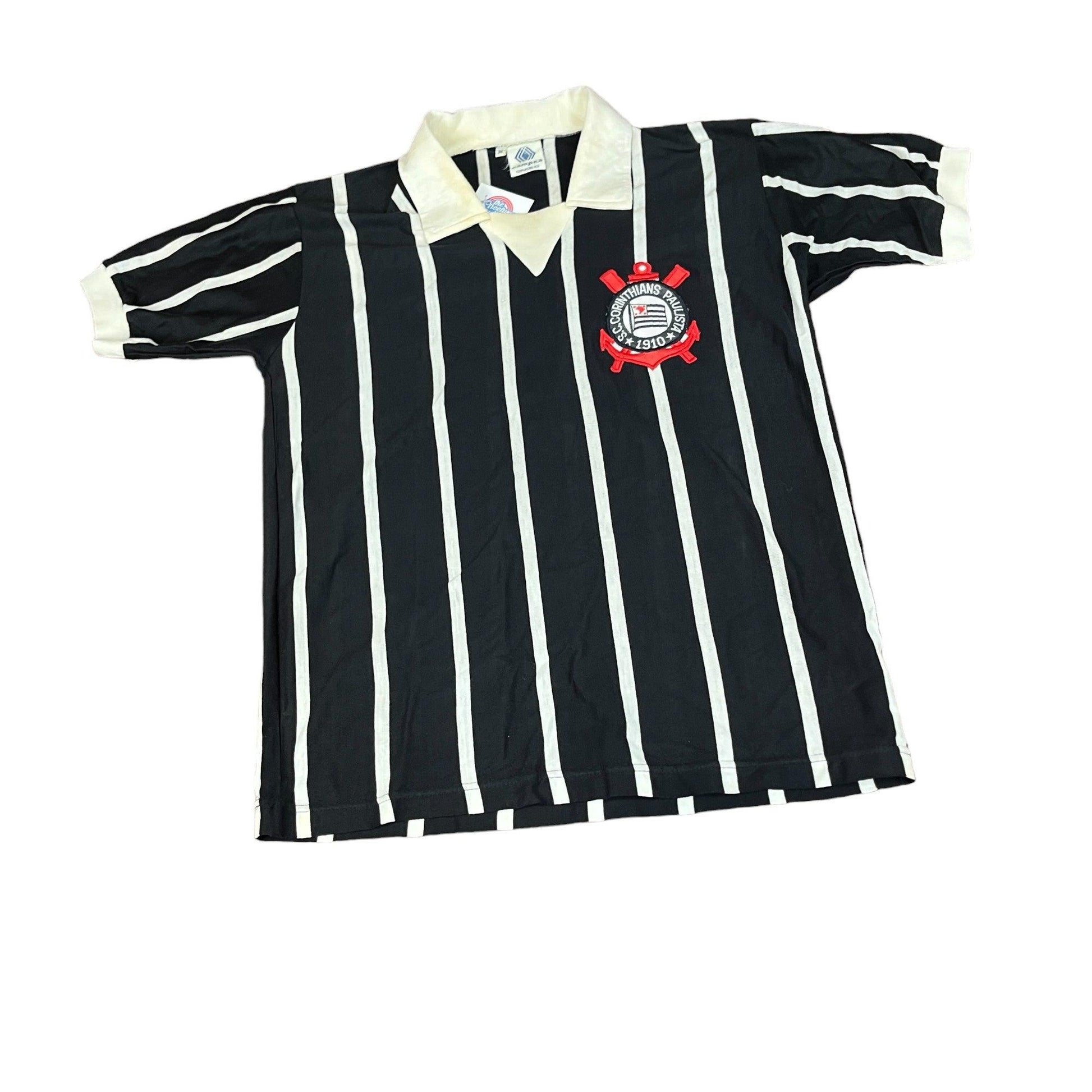 Vintage Black + White Corinthians Tee - Recommended Size - Small - The Streetwear Studio