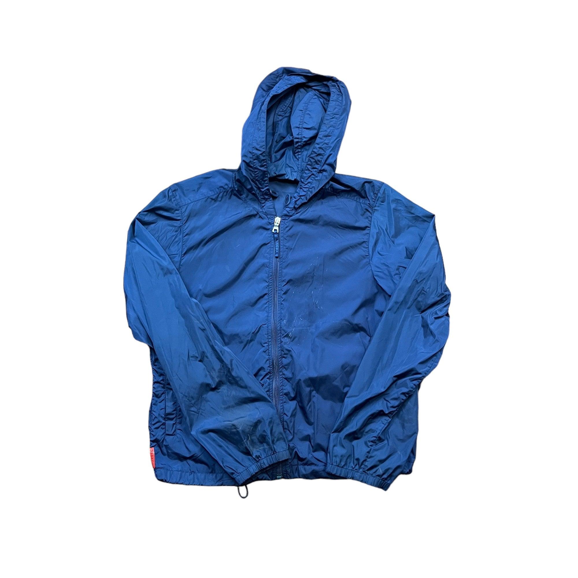 Prada blue discount windbreaker