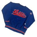 Vintage Blue Starter NFL Bills Spell-Out Sweatshirt - Extra Large - The Streetwear Studio