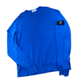 Vintage Blue Stone Island Sweatshirt - Recommended Size Extra Large - The Streetwear Studio