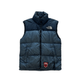 Vintage Blue The North Face (TNF) Puffer Gilet - Small - The Streetwear Studio