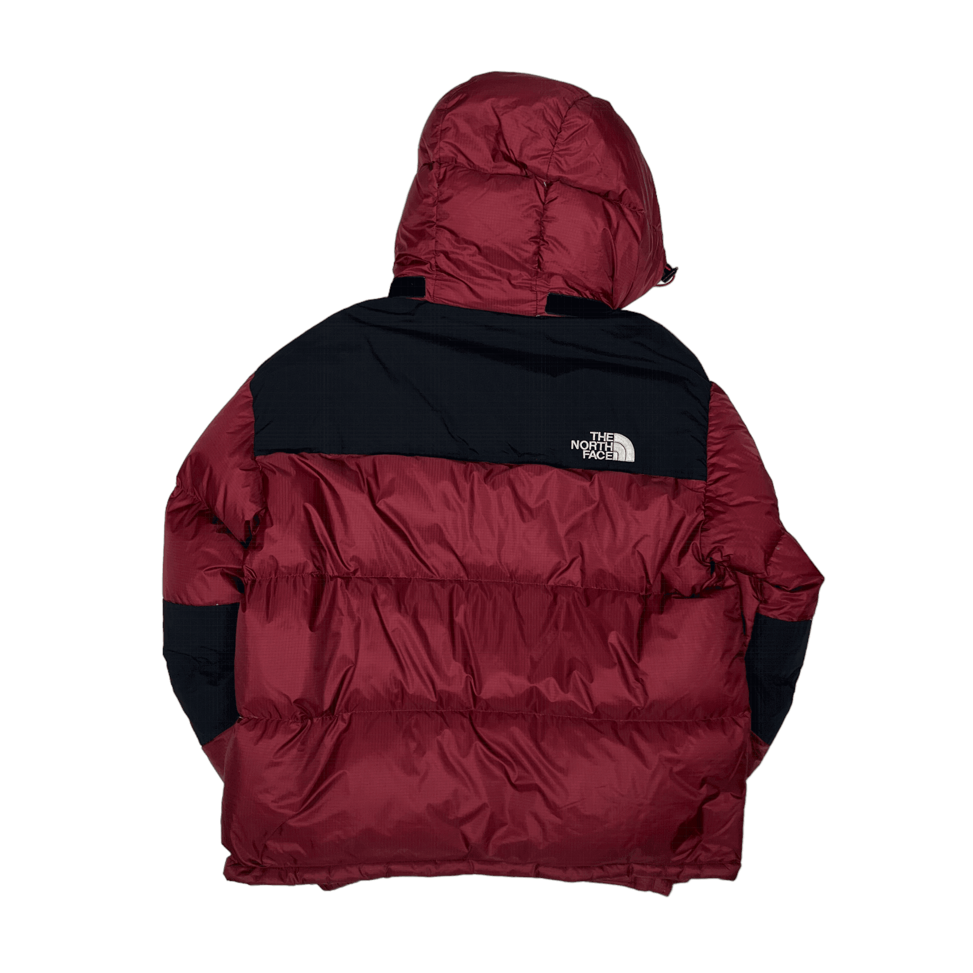 Burgundy north best sale face coat