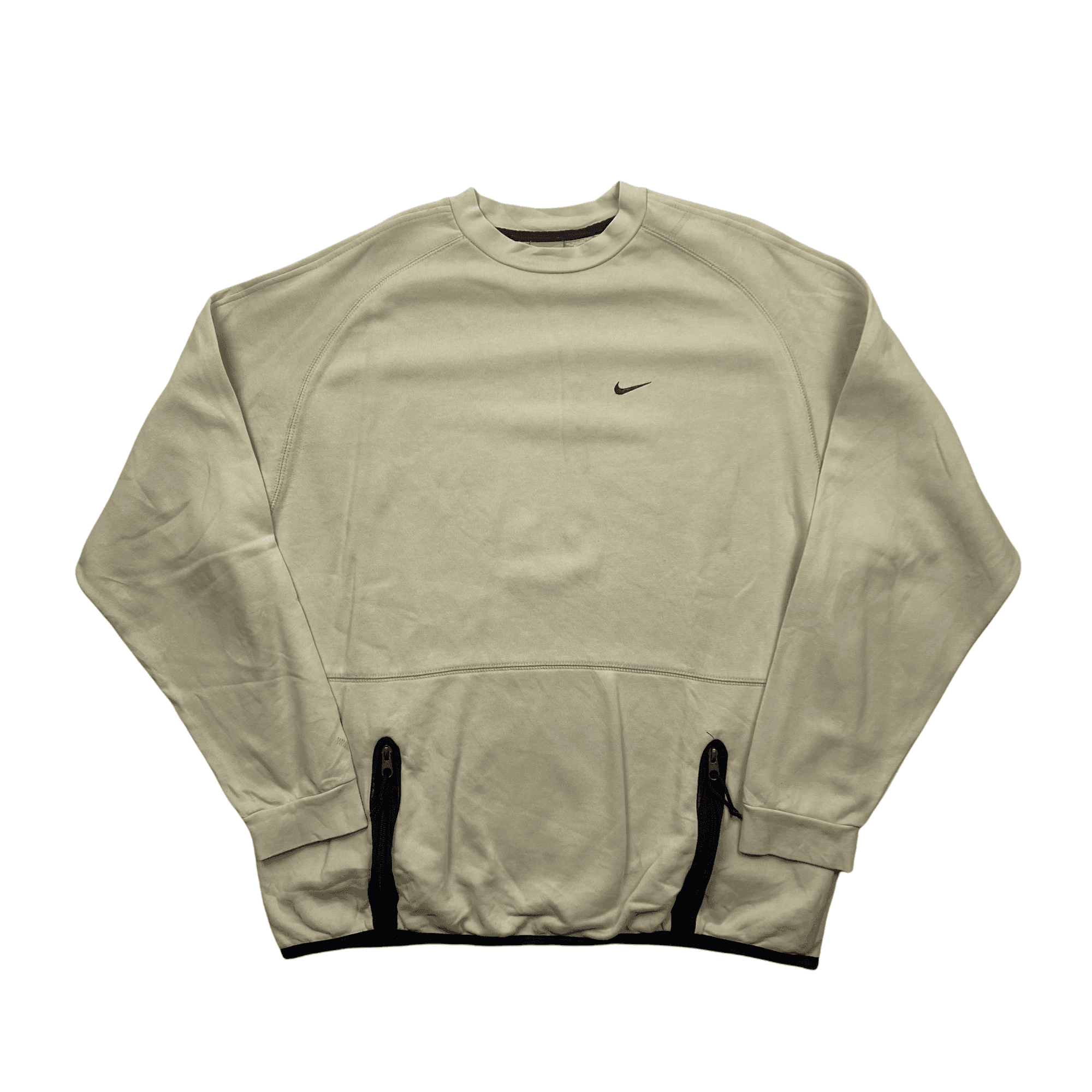 Cream top nike sweatshirt