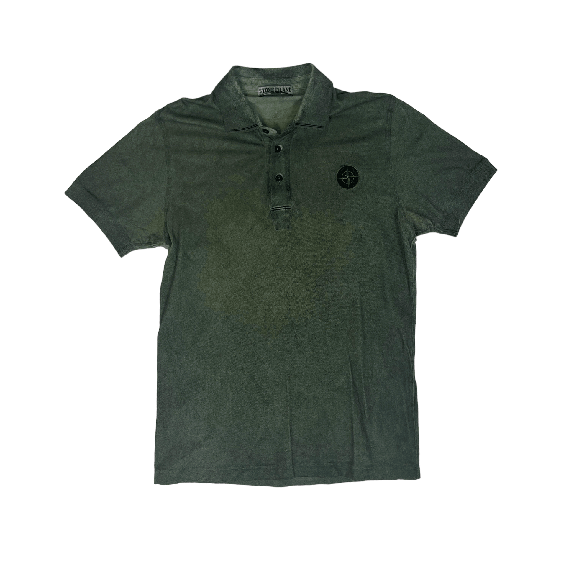 Vintage Green Stone Island Polo Shirt - Small - The Streetwear Studio