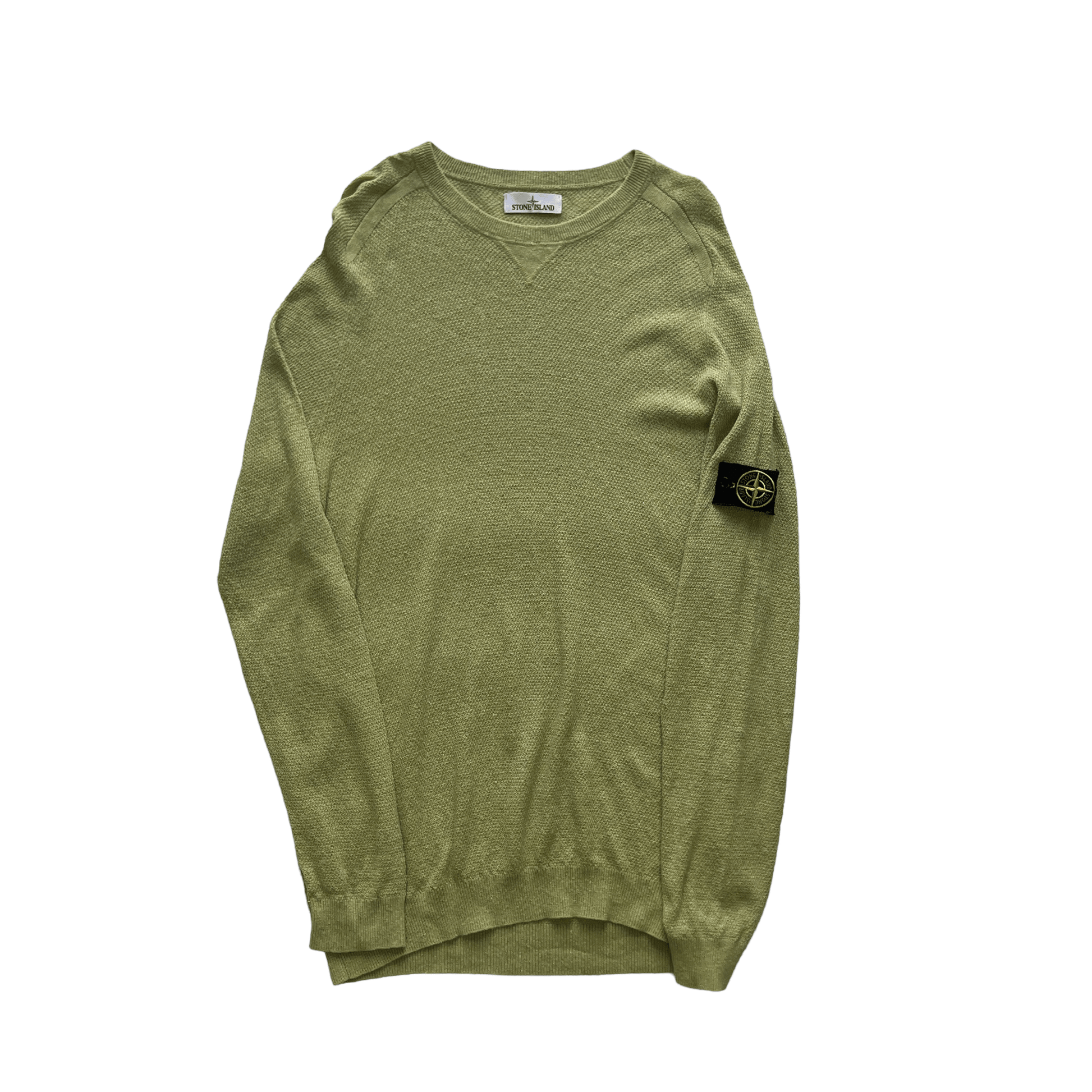 Vintage Green Stone Island Sweatshirt - Extra Large - The Streetwear Studio