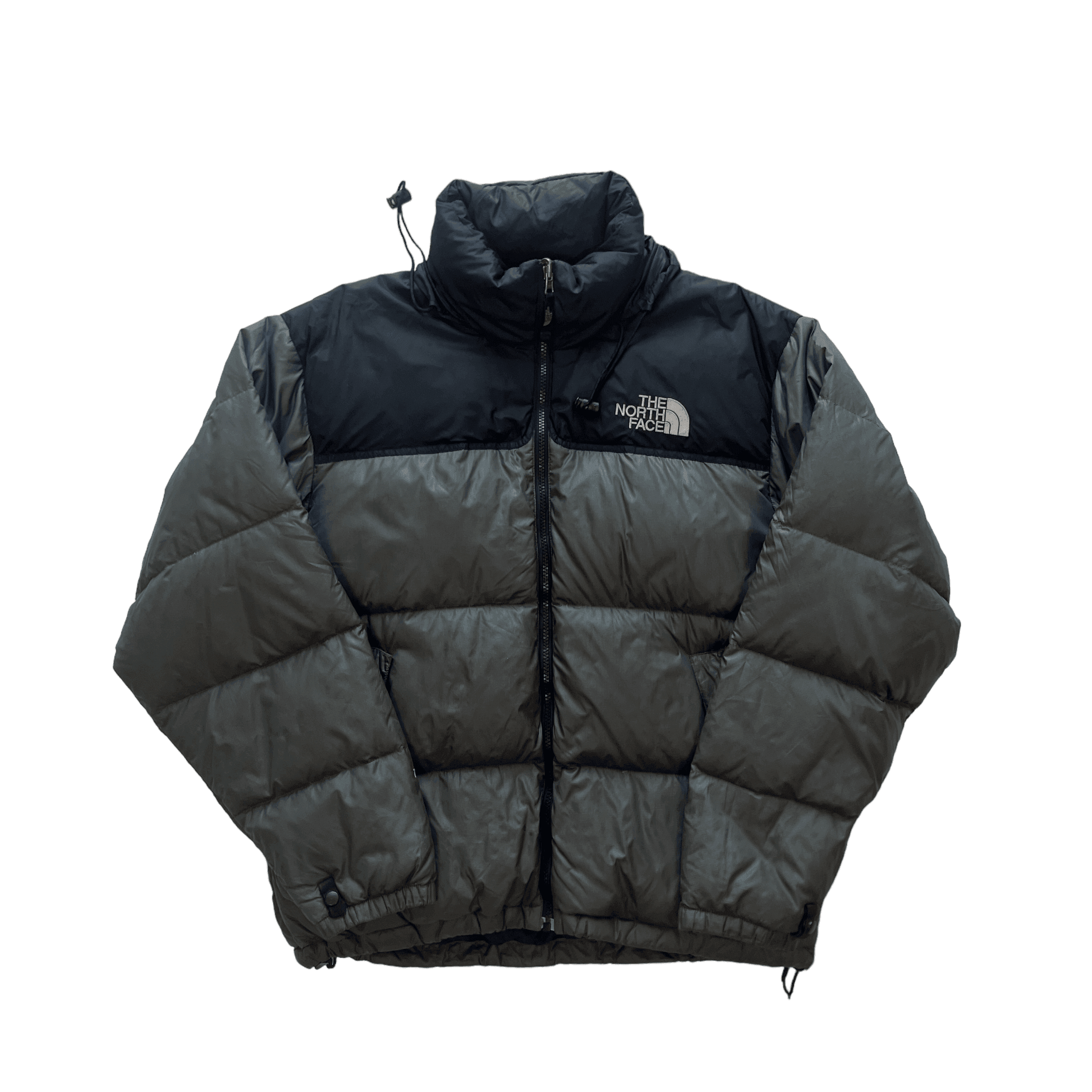 Grey north deals face jacket puffer