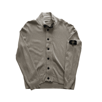Vintage Grey Stone Island Full Zip Jacket - Extra Large - The Streetwear Studio