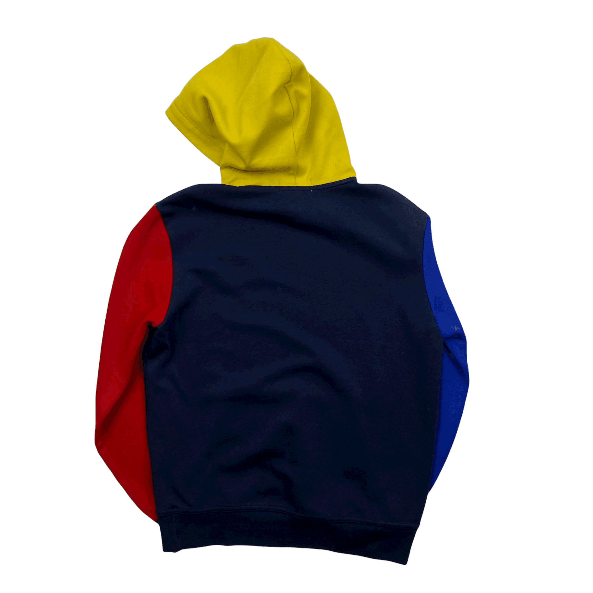 Vintage Navy Blue Green Red Polo Ralph Lauren Hi Tech Hoodie S