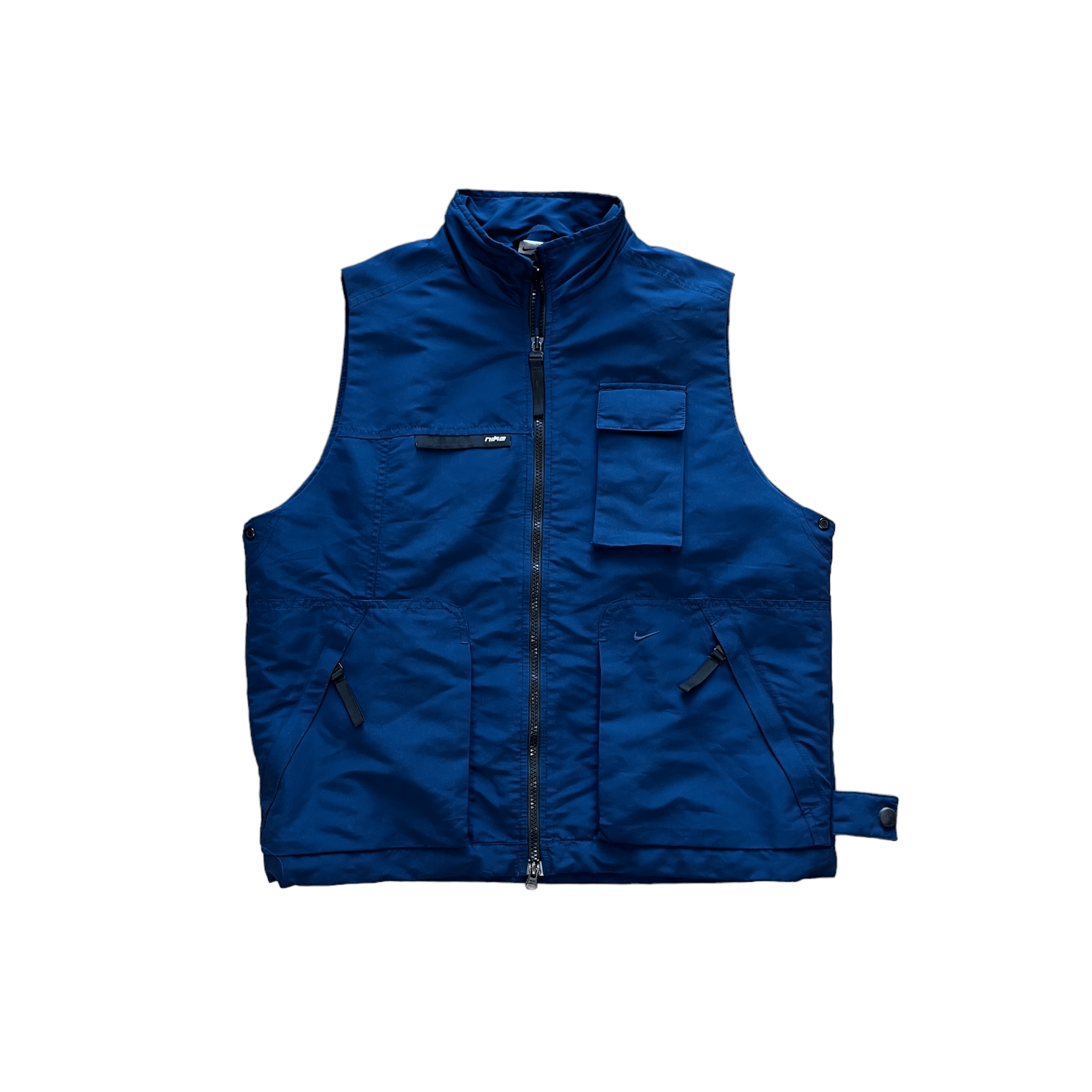 Vintage Navy Blue Nike Gilet - Recommended Size - Small - The Streetwear Studio
