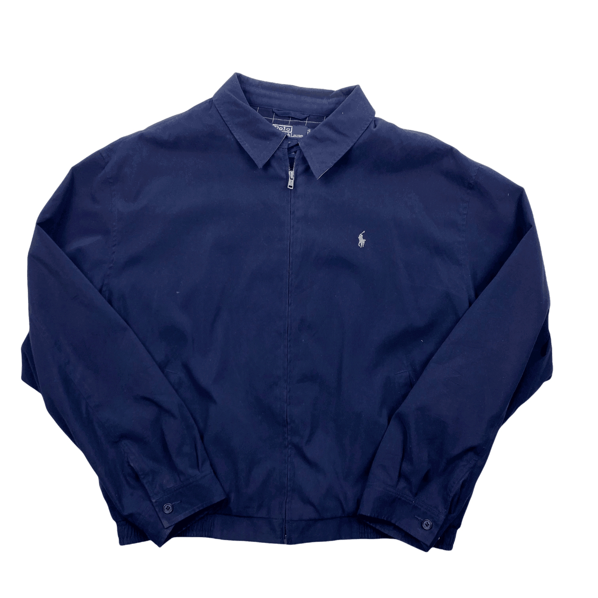 Vintage Navy Blue Polo Ralph Lauren Harrington Jacket XXL Recommend