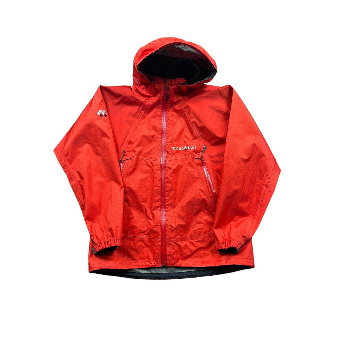 Vintage Orange Montbell Waterproof Gore-Tex Jacket - Large - The Streetwear Studio