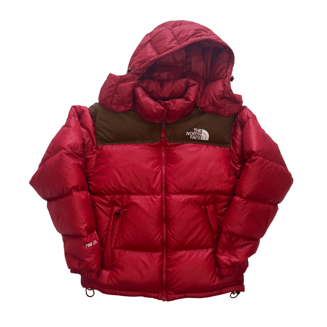 Vintage Red The North Face (TNF) 700 Puffer Coat - Small - The Streetwear Studio
