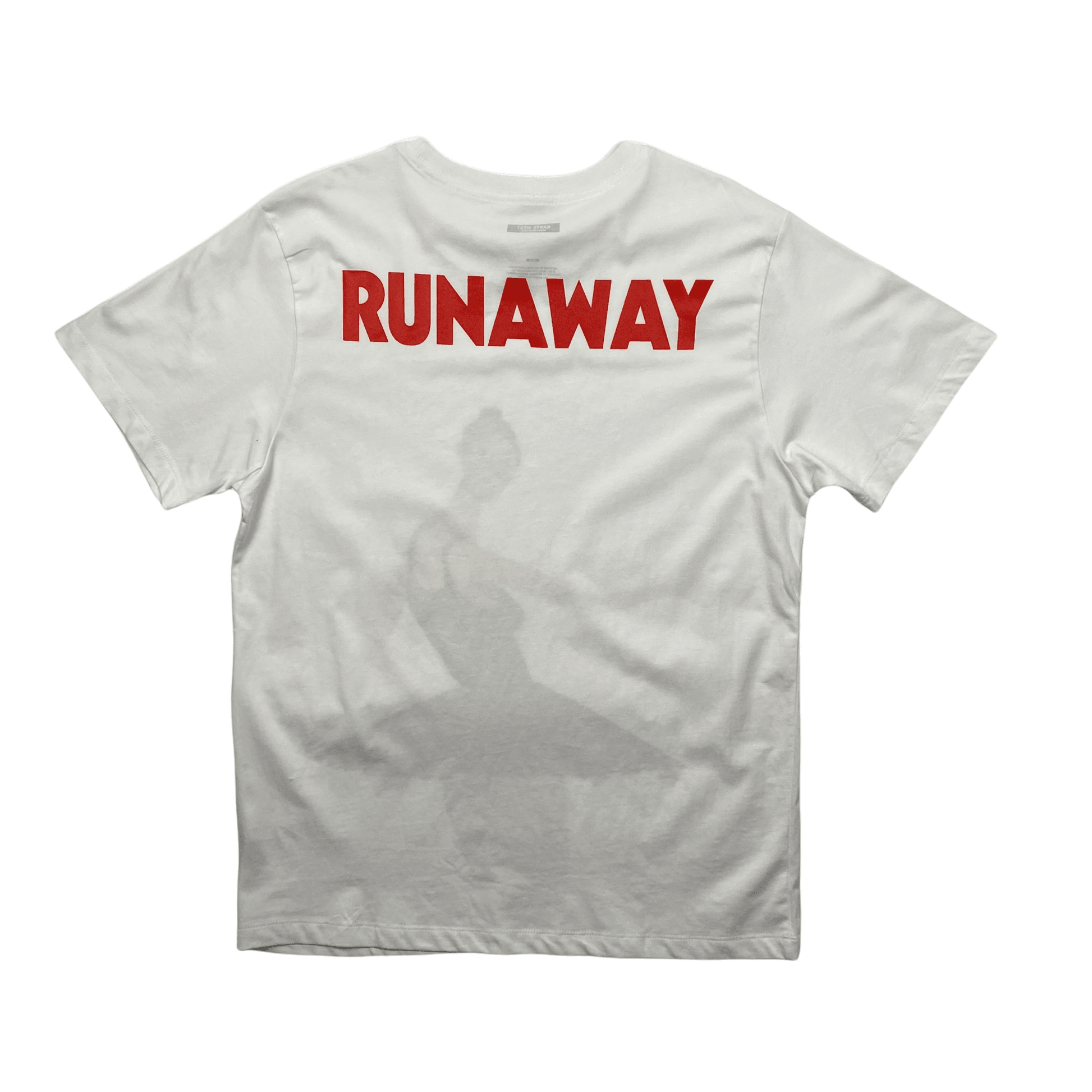 Vintage White Kayne West "Runaway" Tee - Medium - The Streetwear Studio
