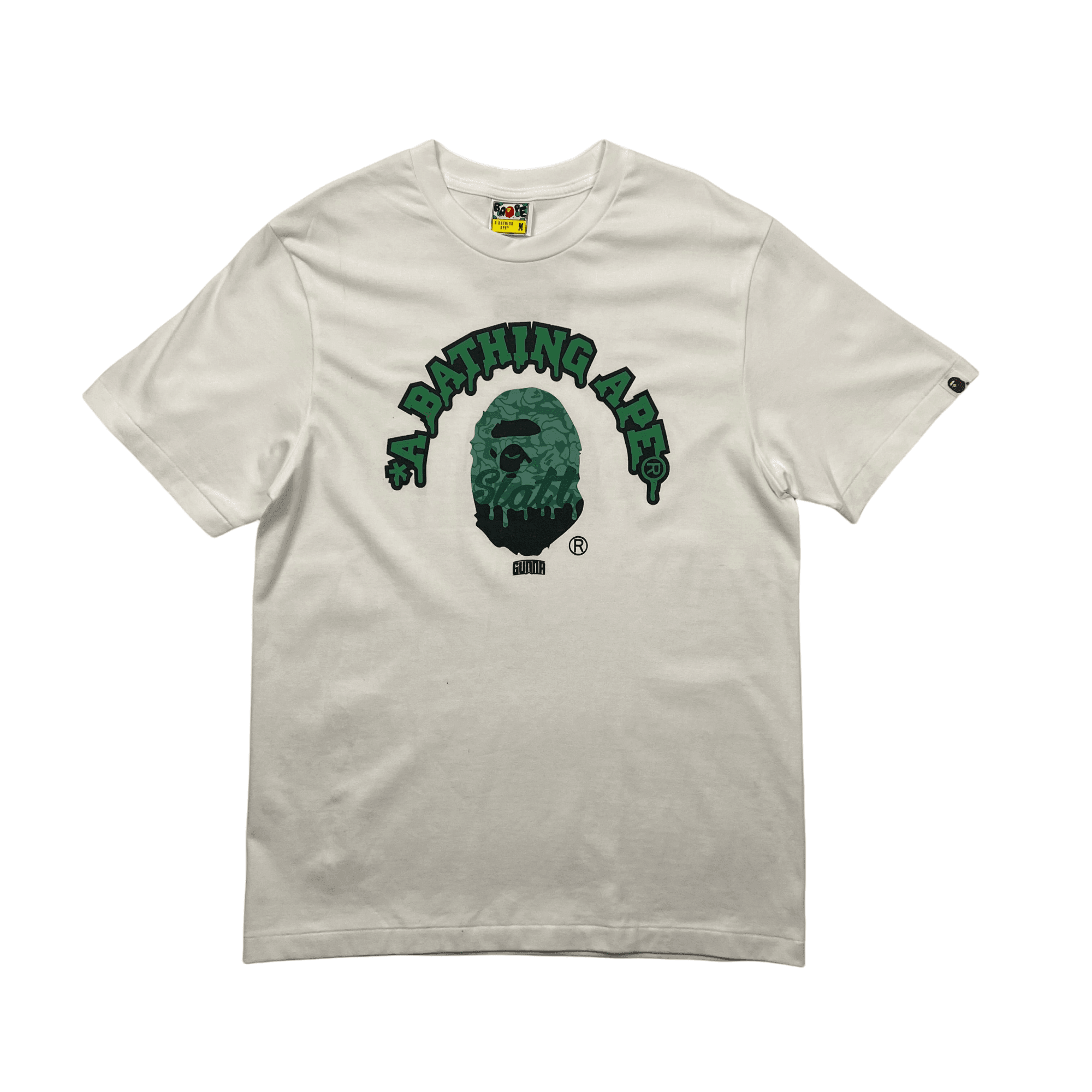 White A Bathing Ape (BAPE) x Gunna Tee - Medium