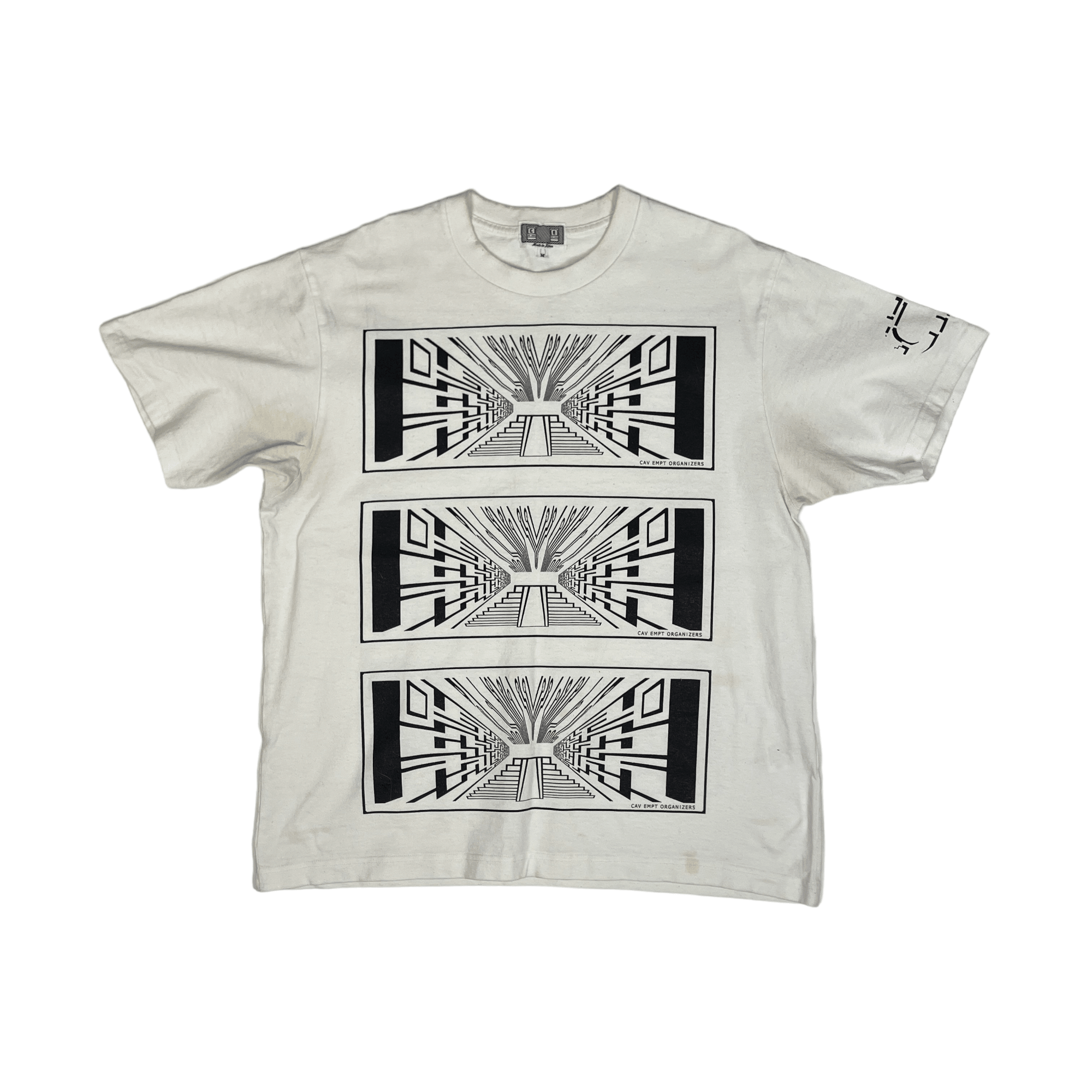 White Cav Empt Tee - Medium - The Streetwear Studio