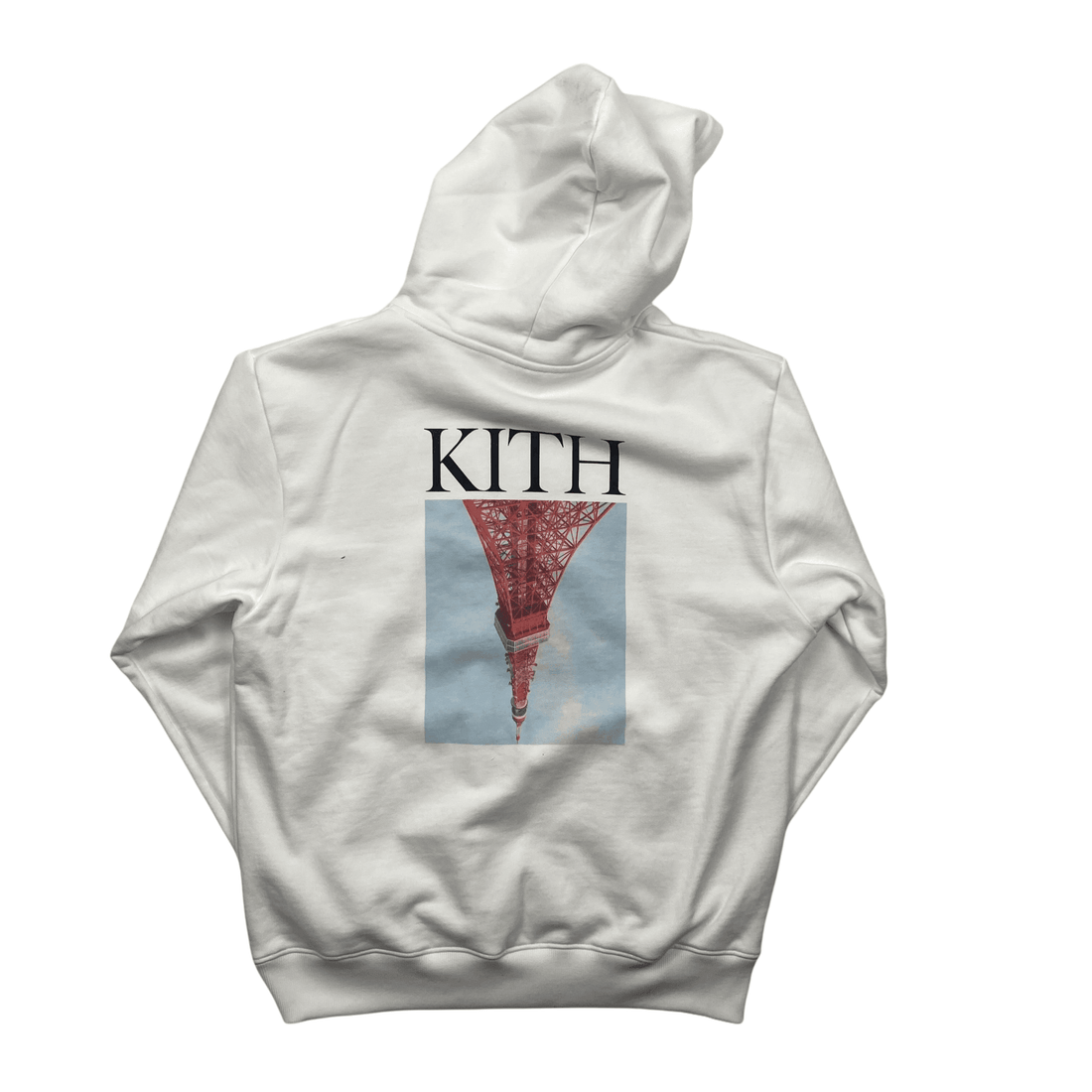White Kith Tokyo Tower Hoodie - Extra Large - The Streetwear Studio