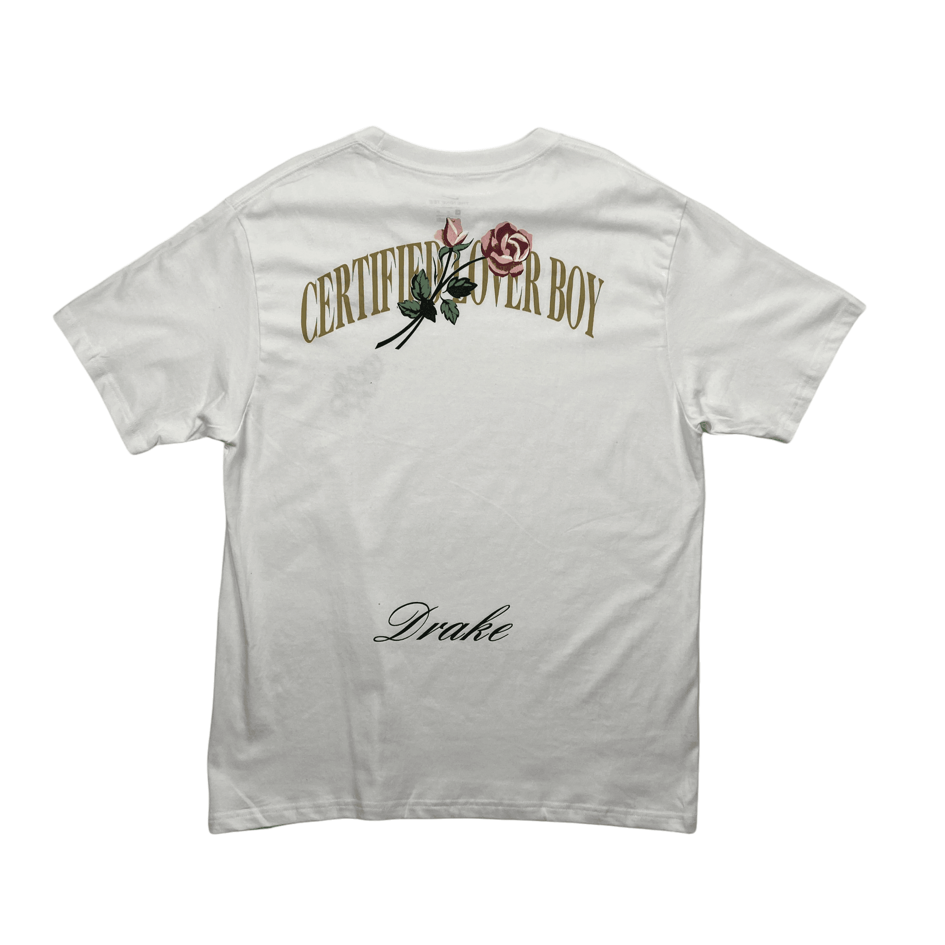 White Nike x Certified Lover Boy (CLB) Tee - Extra Large - The Streetwear Studio