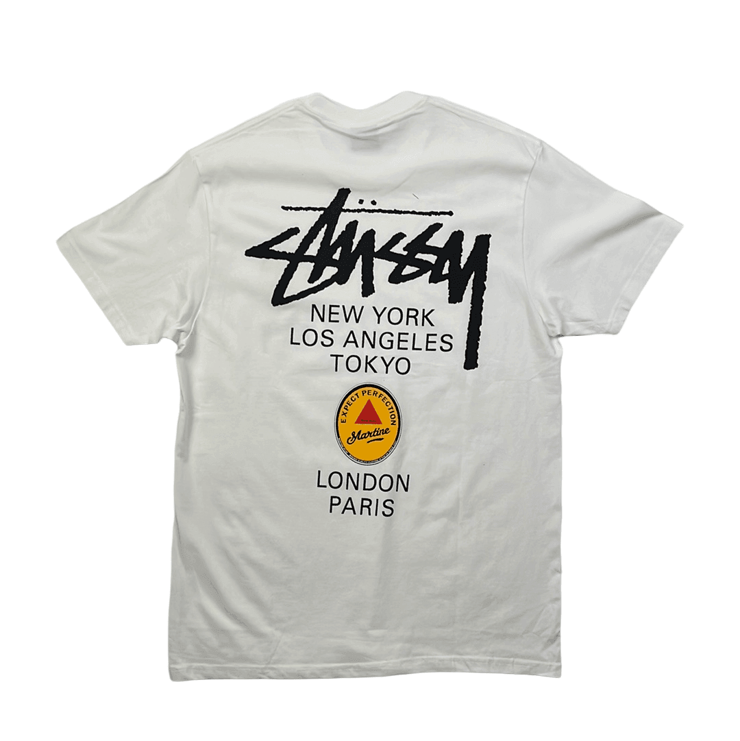 White Stussy x Martine Rose Tee L