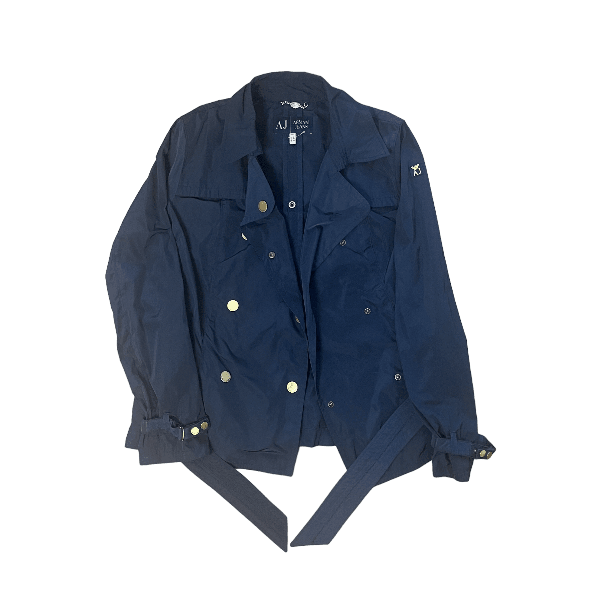 Armani jeans trench discount coat